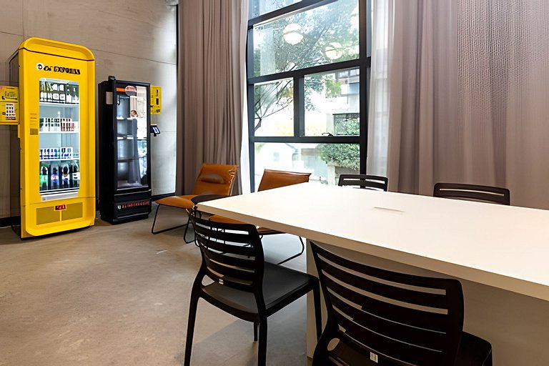 Studio 22° andar 800m Av Paulista + Skyline SP