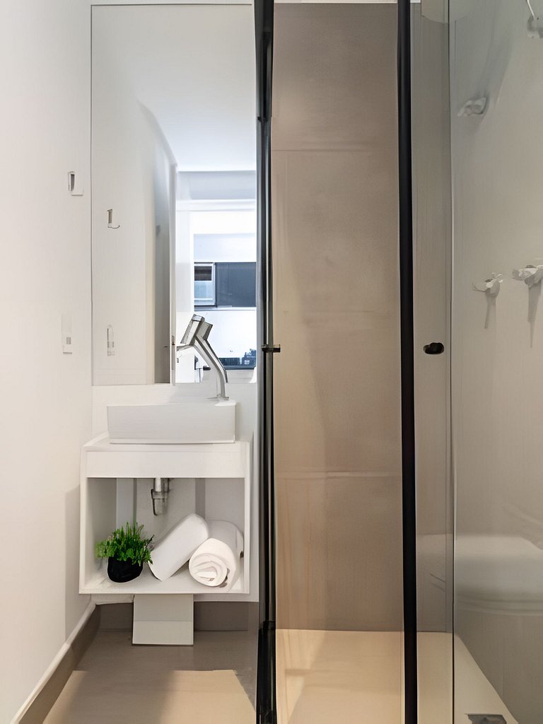 Studio Av. Paulista c/ estacionamento + Rooftop