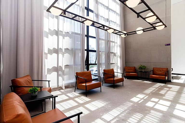 Studio Av. Paulista c/ estacionamento + Rooftop