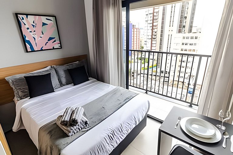 Studio 100m Sírio Libanês c/ garagem + academia