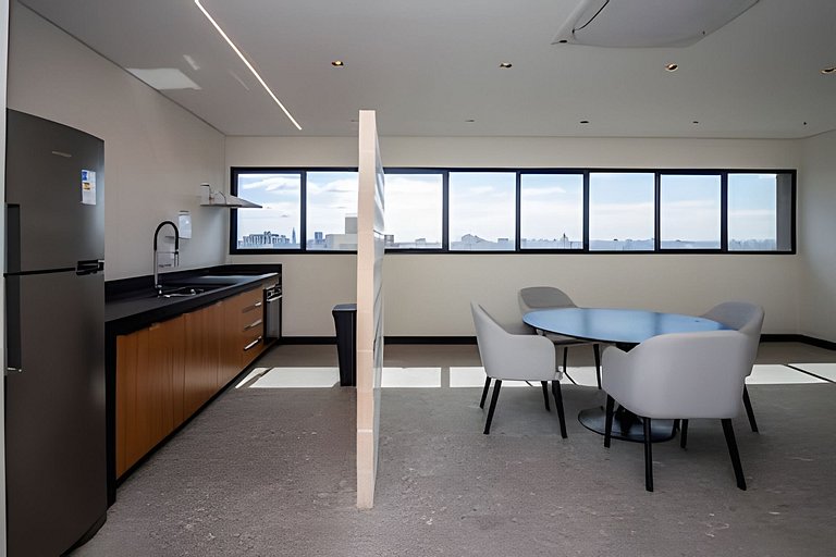 Studio 100m Sírio Libanês c/ garagem + academia