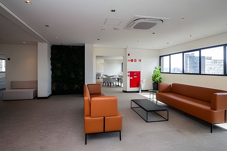 Studio 100m Sírio Libanês c/ garagem + academia