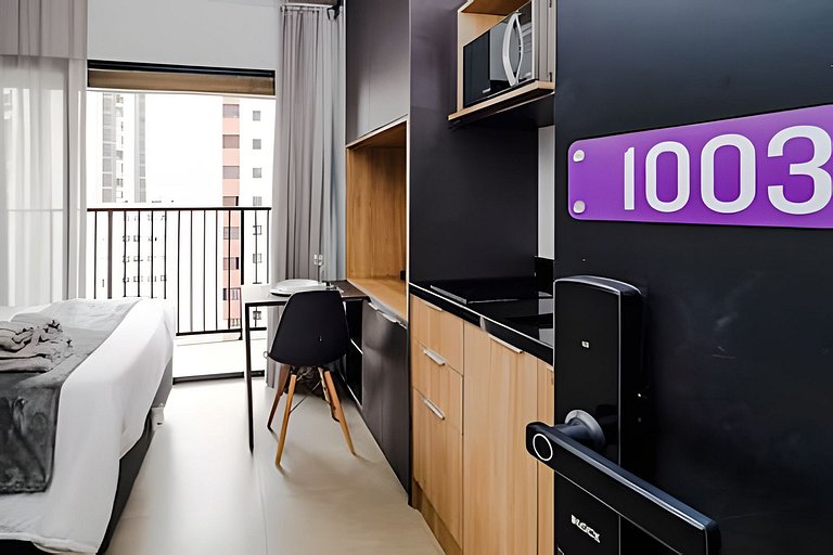 Studio 100m Sírio Libanês c/ garagem + academia