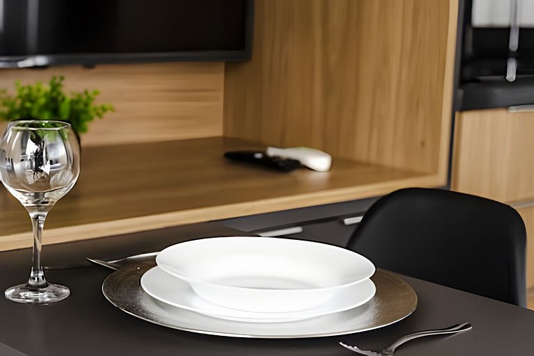 Studio 100m Sírio Libanês c/ garagem + academia