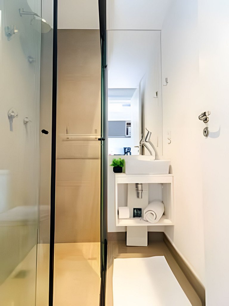 Studio 100m Sírio Libanês c/ garagem + academia