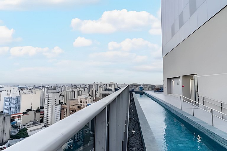 Av.Paulista | Calçada Metrô | Academia + Piscina