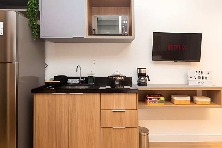 Studio Vila Olimpia I 10 min Faria Lima