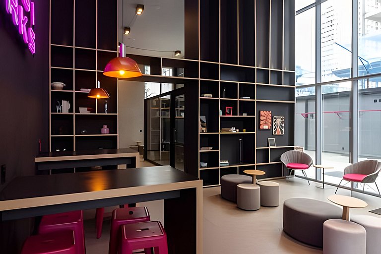 Studio Vila Olimpia I 10 min Faria Lima