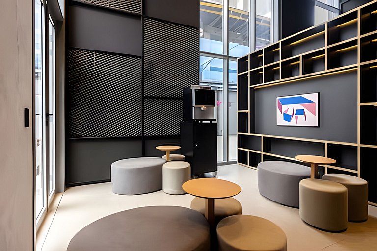 Studio Vila Olimpia I 10 min Faria Lima