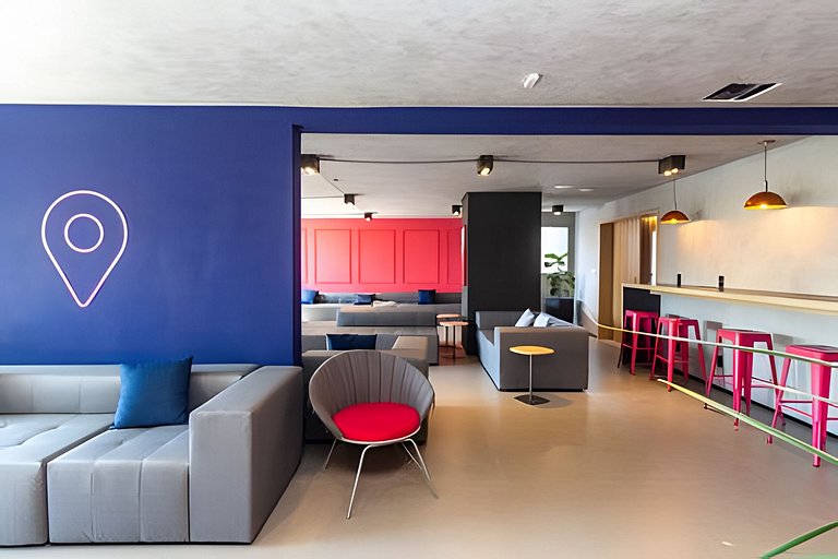 Studio Vila Olimpia I 10 min Faria Lima