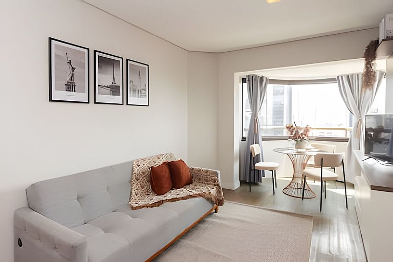 Flat Itapeva c/ Paulista I Soho House + Sofá Cama