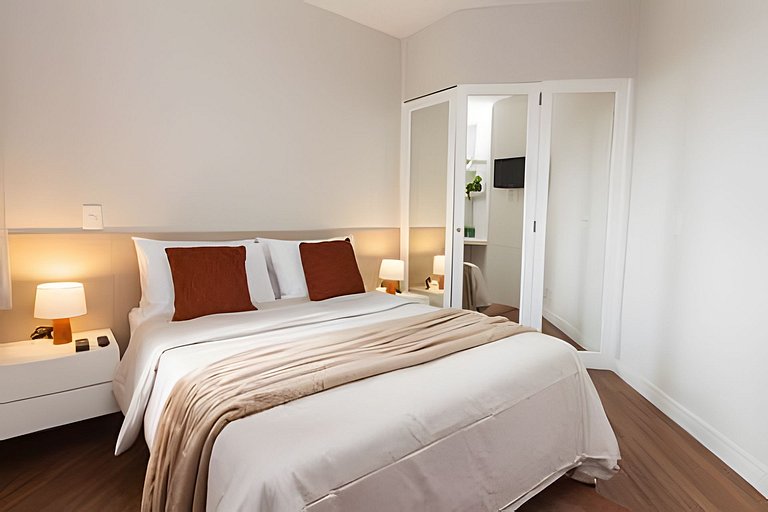 Flat Itapeva c/ Paulista I Soho House + Sofá Cama