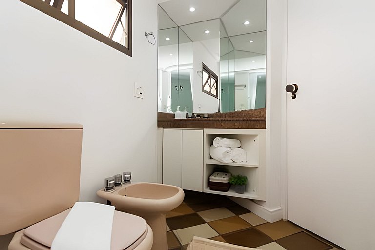 Flat Itapeva c/ Paulista I Soho House + Sofá Cama