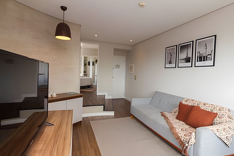 Flat Itapeva c/ Paulista I Soho House + Sofá Cama