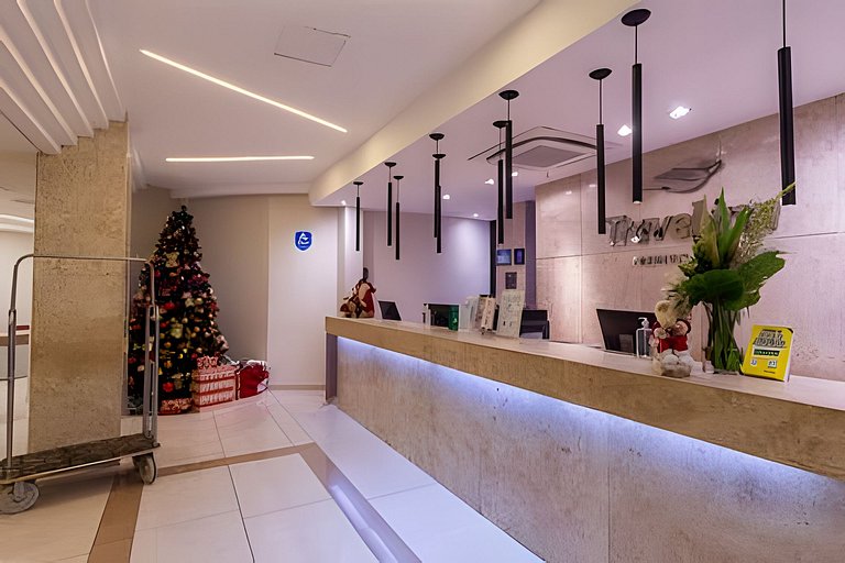 Flat Itapeva c/ Paulista I Soho House + Sofá Cama