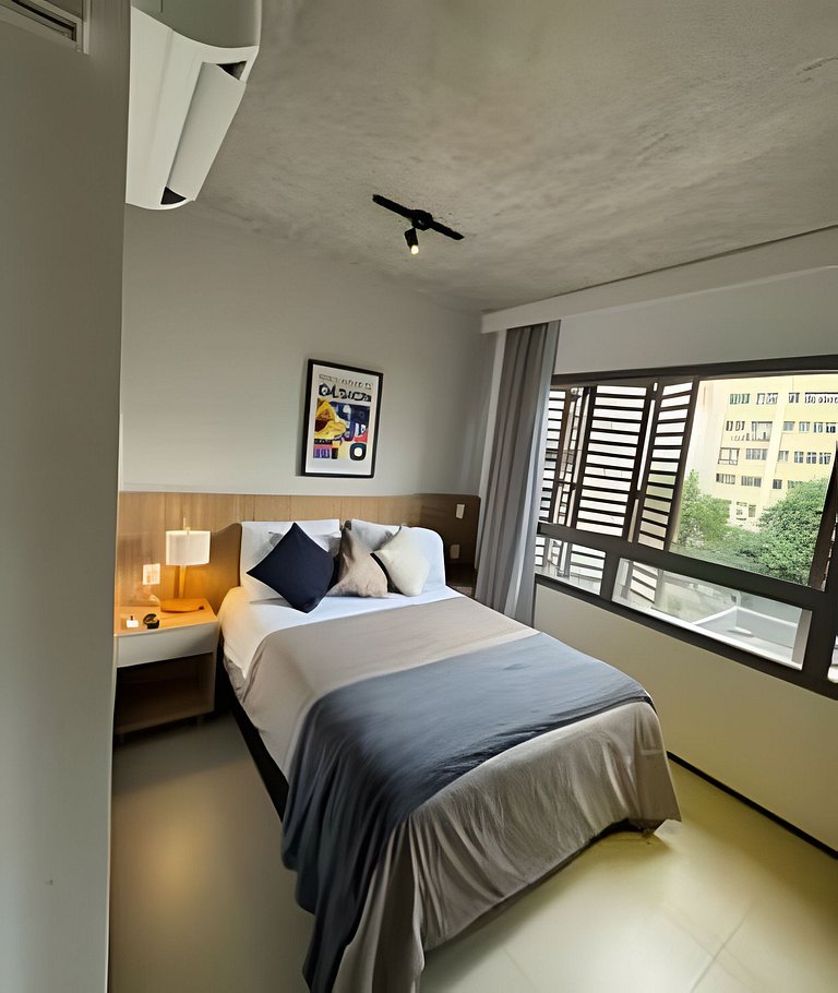 Oscar Freire | 5min metrô | AC + Academia + 300mb