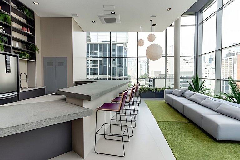 Oscar Freire | 5min metrô | AC + Academia + 300mb