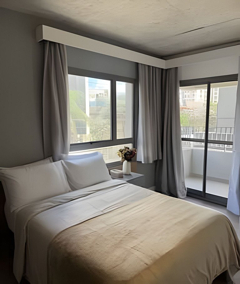 Moema 5 min Ibirapuera + metro Eucaliptos