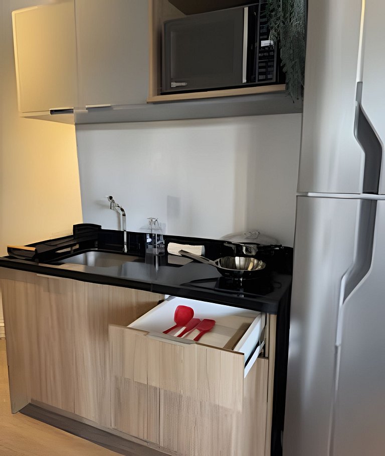 Moema 5 min Ibirapuera + metro Eucaliptos