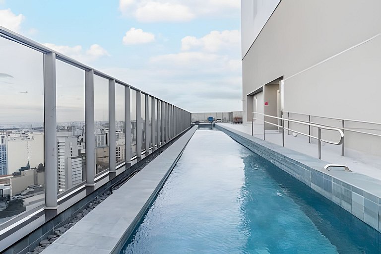 Av. Paulista I Metrô Paraiso + Piscina + Garagem