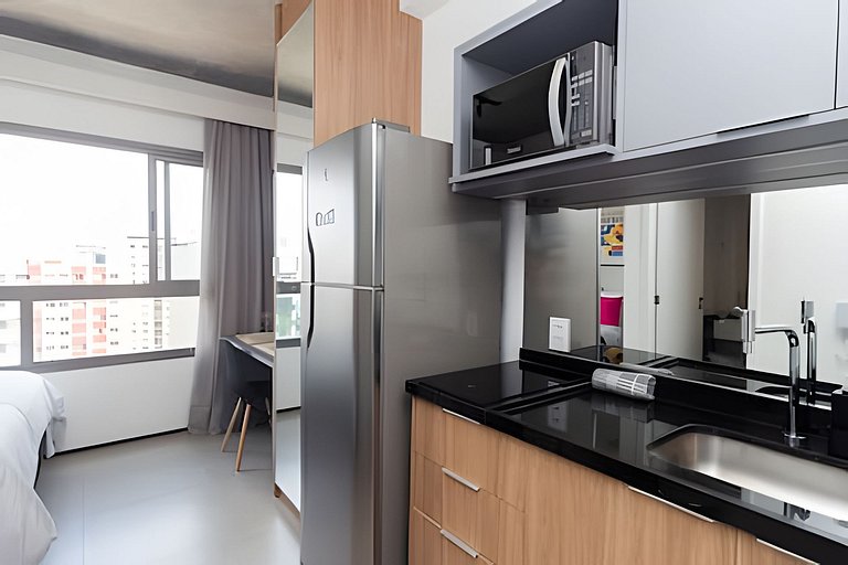 Av. Paulista I Metrô Paraiso + Piscina + Garagem