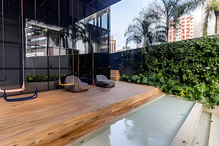 Av. Paulista I Metrô Paraiso + Piscina + Garagem