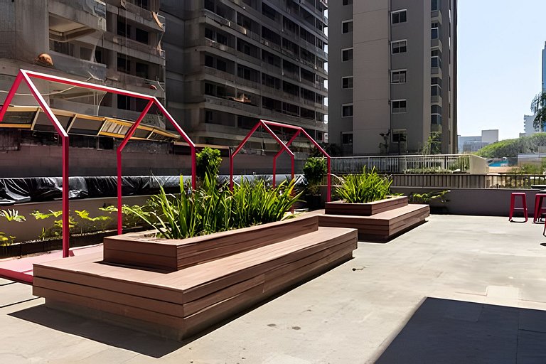 Av. Paulista I Metrô Paraiso + Piscina + Garagem