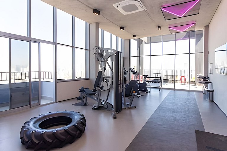 Vila Olimpia I Sofá Cama/ AC + Academia