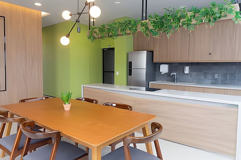 Berrini + Congonhas a 10min | 2pessoas + Academia