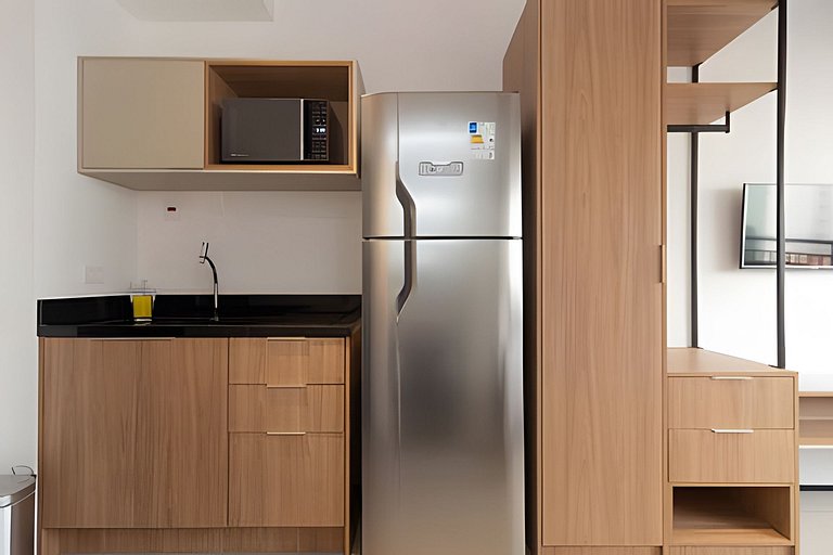 Berrini + Congonhas a 10min | 2pessoas + Academia