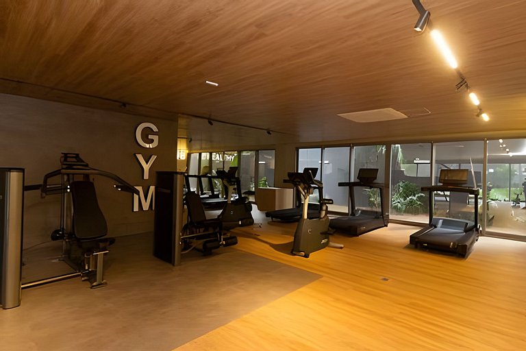 Berrini + Congonhas a 10min | 2pessoas + Academia