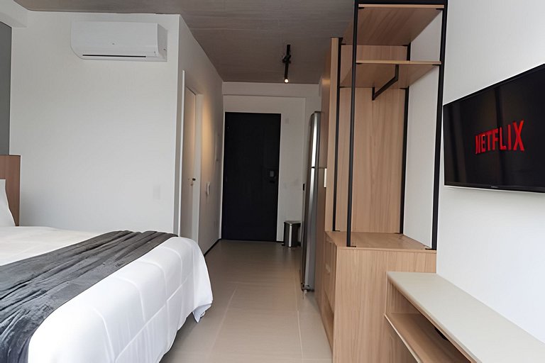 Berrini + Congonhas a 10min | 2pessoas + Academia