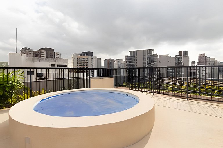 Berrini + Congonhas a 10min | 2pessoas + Academia