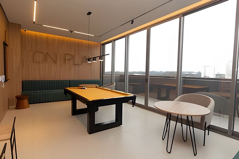 Berrini + Congonhas a 10min | 2pessoas + Academia